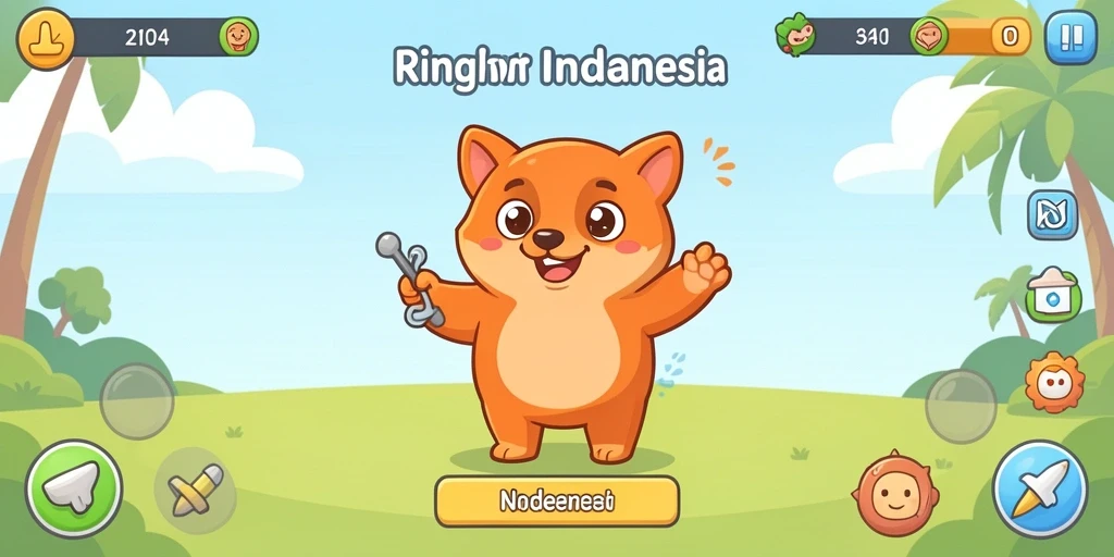Screenshot memperlihatkan mode multiplayer yang seru.