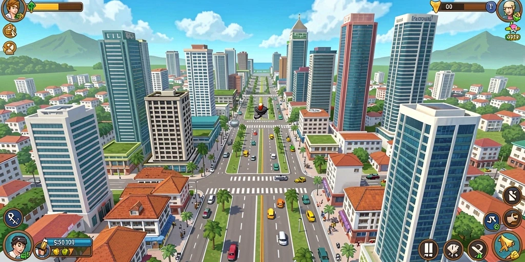 Screenshot dari berbagai quest menarik dalam permainan.