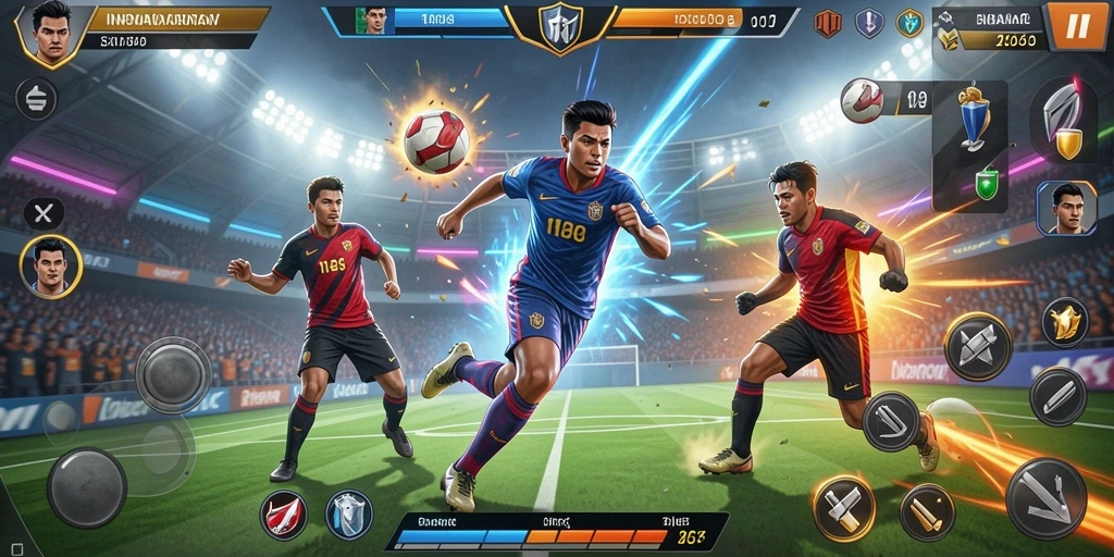 Berbagai tantangan menarik di setiap level permainan.