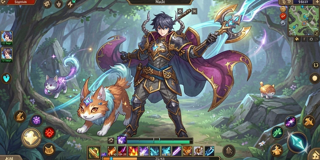 Mode permainan multiplayer yang seru dan interaktif.