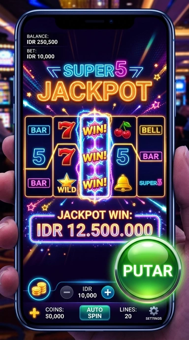 super5 — layar beranda